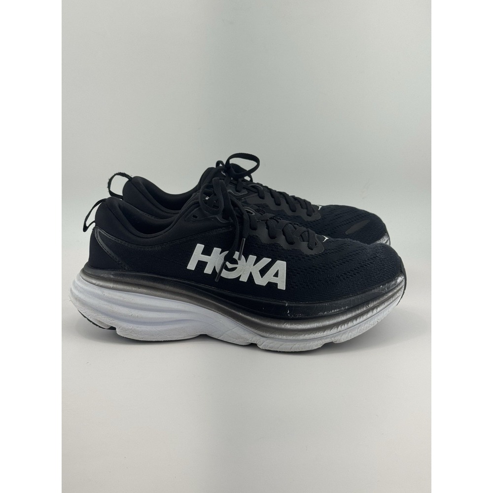 Hoka One One Womens Bondi 8 Running Shoes 1127952 BWHT Size 10B
